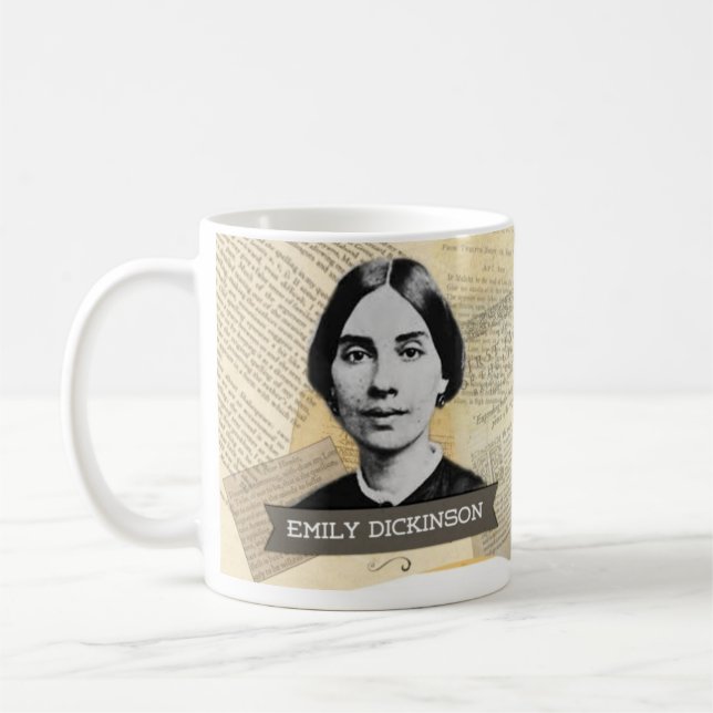 Tasse historique d'Emily Dickinson (Gauche)