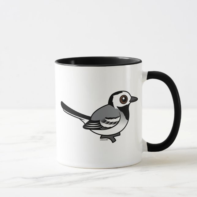 Tasse Hochequeue de blanc de Birdorable (Droite)