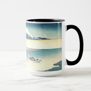 Tasse Hokusai : Fuji d'un bateau