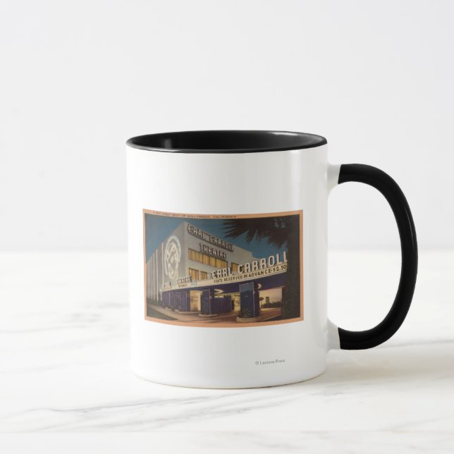 Tasse Hollywood, CA - "Un spot nocturne gay" (Droite)