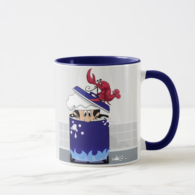 Tasse Homard drôle (Droite)