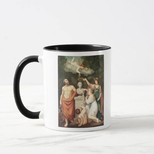 Tasse Honorer le buste de Linnaeus (Gauche)