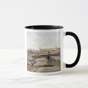 Tasse Hôpital et cimetière, Scutari, plat 'du Se