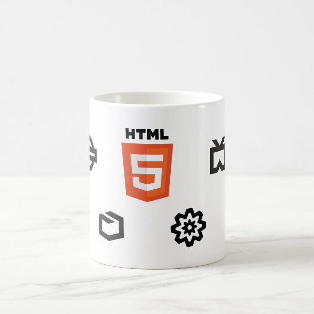 Tasse HTML5 (Mittel)