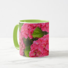 Tasse hübsch Pink Hydrangea Blume Garden