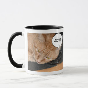 Tasse Humour de chat Tabby Orange
