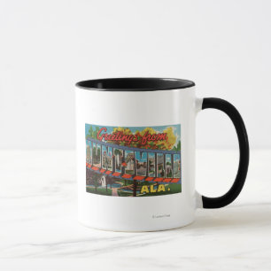 Tasse Huntsville, Alabama - grandes scènes de lettre
