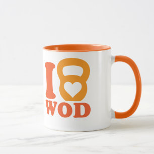 Tasse I coeur (amour) WOD -