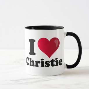 Tasse I coeur Chris Christie