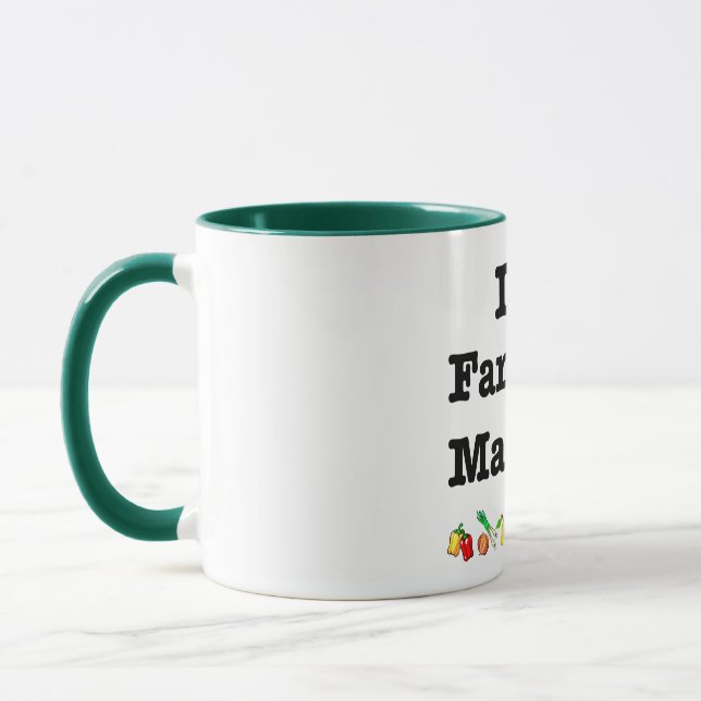Tasse I Heart Farmers Marchés (Gauche)