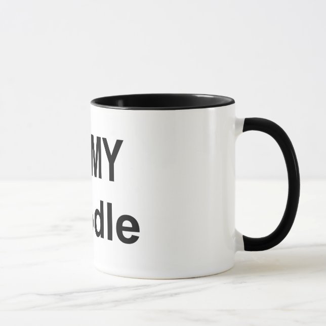 Tasse - i-Liebe mein Pudel (Rechts)