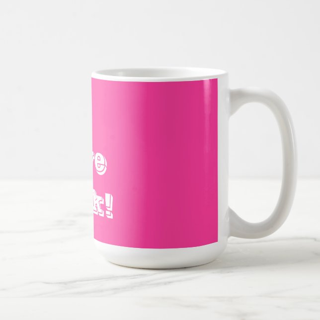 Tasse I Liebe Rosa (Rechts)