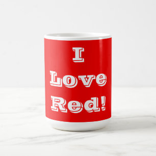 Tasse I Liebe Rot