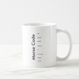 Tasse "I Liebe You" (Morse Code)