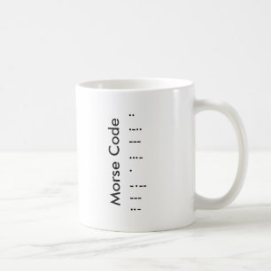 Tasse "I Liebe You" (Morse Code)
