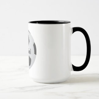Tasse I Love Soccer Blank personnalisable