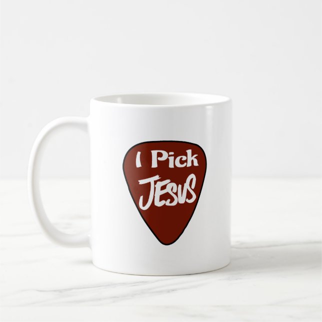 Tasse "I Pick Jesus" (Links)