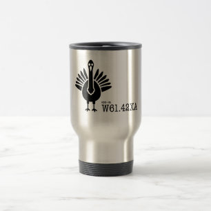 Tasse ICD-10 : W61.42XA - Heurté par la Turquie