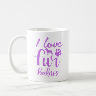 Tasse 'Ich liebe Fellbabys' – Süße Tasse für Haust
