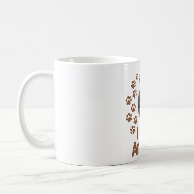 Tasse 'Ich liebe Tiere' (Links)