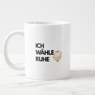 Tasse Ich Wähle Ruhe Combo , Mug Café Calme