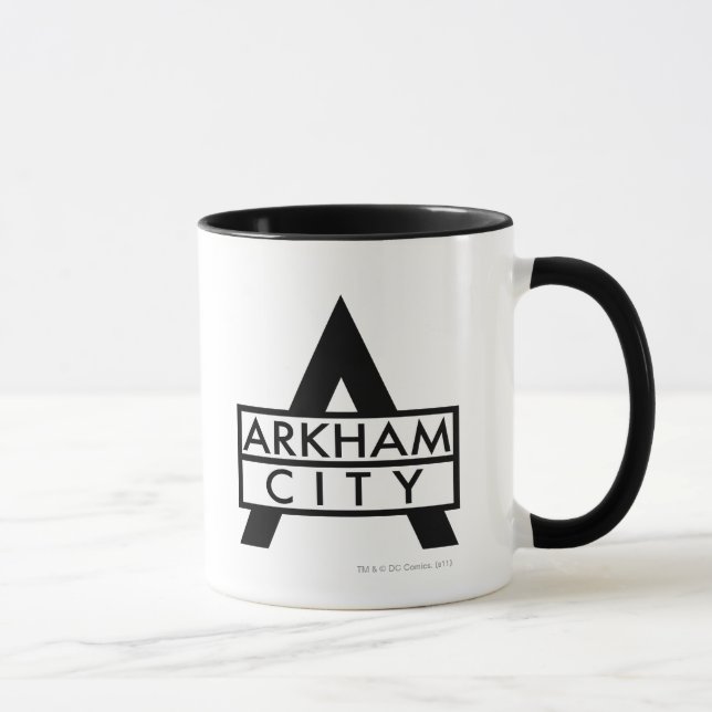 Tasse Icône de la ville d'Arkham (Droite)