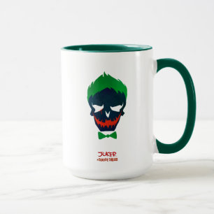 Tasse Icône de tête de joker du peloton   de suicide