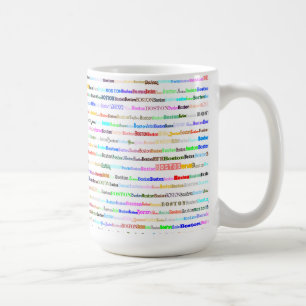 Tasse II des Boston-Text-Entwurfs-II