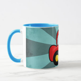 Tasse Illustration de voiture vintage – Art automobile c