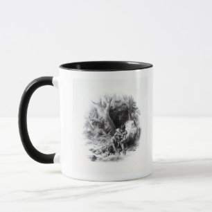 Tasse Illustration 'du bout des Mohicans