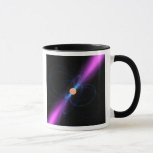 Tasse Illustration d'un pulsar