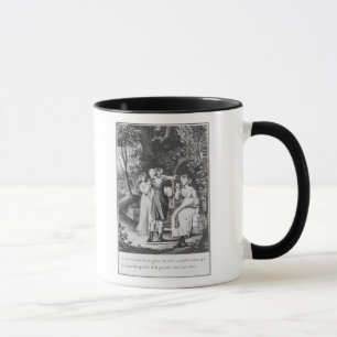 Tasse Illustration "les peines de Werther" par