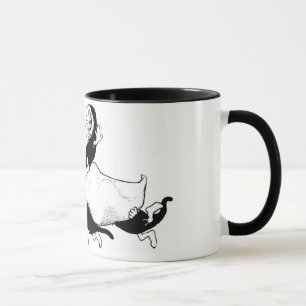 Tasse illustrée vintage de lutin de Hobyah de