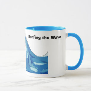 Tasse illysurfing, surfant la vague