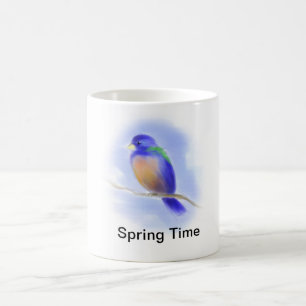 Tasse im Frühjahr