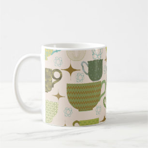 Tasse im Stil der Mitte des 20. Jahrhunderts