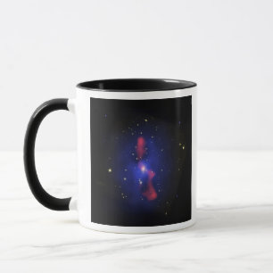 Tasse Image composée d'un groupe de galaxie