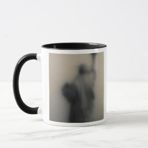 Tasse Image diffuse de la statue de la liberté