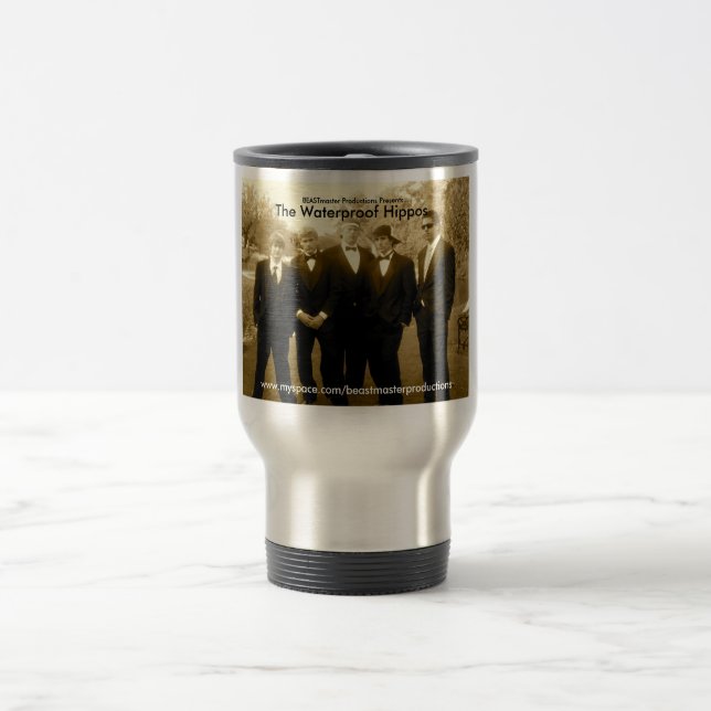 Tasse imperméable officielle de voyage (Centre)