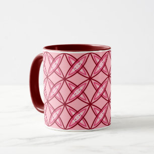 Tasse Impression atomique moderne du milieu du siècle - 