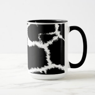 Tasse Impression de fourrure de girafe