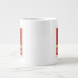 Tasse imprimée du timbre Saïgonais vietnamien