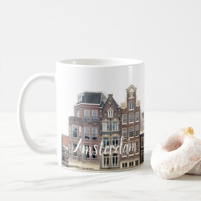 Tasse in Amsterdam (Mit Donut)