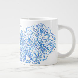 Tasse in Blau