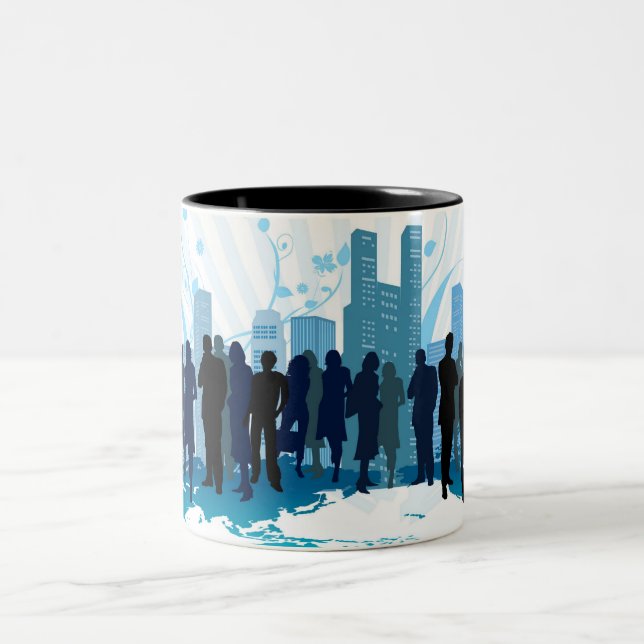 Tasse in der Stadt (Mittel)