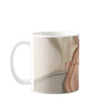 Tasse in stilvoller abstrakter Grafik