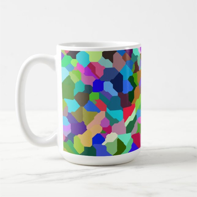 Tasse inclinée de la tuile 15oz (Gauche)