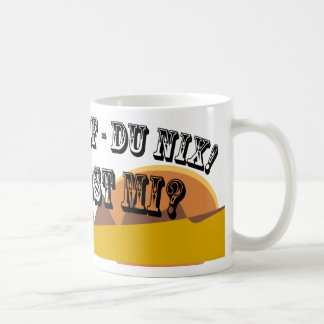 Tasse Indianerhäuptling Motiv: I Chef -  Du nix!