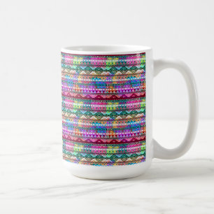 Tasse/Indianerisches Muster Kaffeetasse