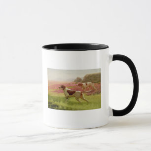 Tasse Indicateurs dans un paysage, 19ème siècle